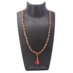 Five Mukhi Rudraksha Spathik Mala (108+1 Beads)