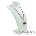 14 Mukhi Rudraksha Silver Pendant - Necklace - Image 2