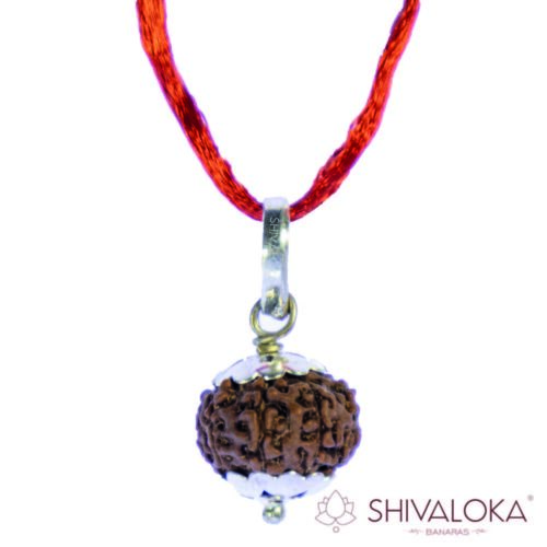 Rudraksha Silver Pendant Nepal origin