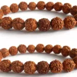 Natural 5 Mukhi Rudraksha Bracelet | 7mm Bead Size |Stretcheble | Pack of 2