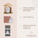SHIVALOKA Sphatik (Quartz) Shree Yantra Original | 80g | Certifed | for Home Puja & Financial ProsperityBullet Point - Image 5