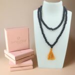 Karungali Malai Original | Karungali Malai 8 mm - Natural Black Ebony | கருங்காலி மாலை |  109 Beads - Image 3