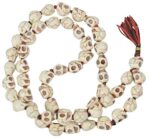 SHIVALOKA Carved Skull Mala | 54+1 Skull Count | Narmund Mala |
