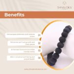 SHIVALOKA Original Karungali Wood Bracelet | Natural and Original | Certified | 8.00 mm Bead Size | Stretchable | Free Size | - Image 4