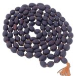 SHIVALOKA Kamal Gatta Mala (Lotus Seed) | Japa Mala (For Chanting Mantras) | 108+1 Black Colour Beads | Brings Prosperity |