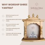 SHIVALOKA Parad Shree Yantra Original | 80g | for Home Puja, Prosperity & Financial Success - Image 2