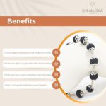 SHIVALOKA Karungali Bracelet Silver Cap | Natural and Original | Certified | 8.00 mm Bead Size | Adjustable S Hook | Free Size | - Image 3