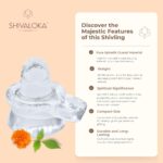 SHIVALOKA Sphatik Crystal Shivling Original | 80-150g | Height: 4-7cm | for Home Puja & Meditation - Image 2