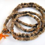 SHIVALOKA Tulsi Japa Mala 108+1 Beads Original | Brown Basil Meditation Mala | | Chanting Mantras and Meditation |