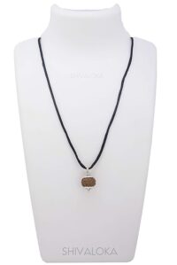 SHIVALOKA 10 Mukhi Rudraksha Original Certified Silver Plated Pendant | 15.00-18.00 mm size | Ten Face Indonesia Origin | Laboratory Report - Image 3