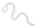 SHIVALOKA Natural White Freshwater Pearl | Moti Mala | 108+1 Beads | 6.00 mm Bead Size | Brings Prosperity and Good Luck | - Image 3
