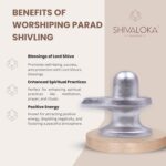 SHIVALOKA Parad Shivling Original | 80g | 3.5cm | for Home Puja & Meditation - Image 2